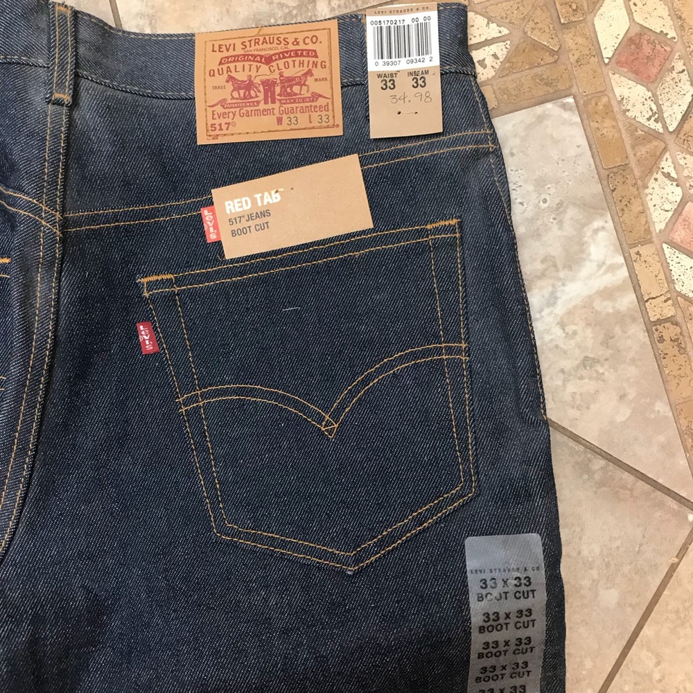 Levi’s 517 33x33 new with tags